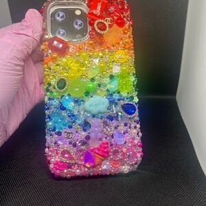 Colorful Bejeweled Phone Case